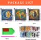 Diamond Art Kits for Adults - 3 Pack Sun and Moon Diamond Painting Kits for Adults, 5D Round Full Drill Gem Art Paint by Diamonds Pictures DIY Crafts Kits 12x12inch